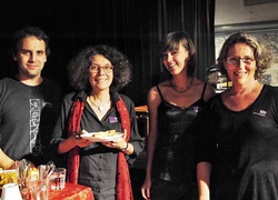 H'Bü-Crew (Noah, Katharina, Gabi, Kathrin)